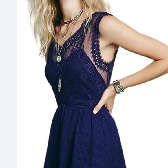 Black Free People Victoria Mini Dress- Size 2 - Picture 14 of 14